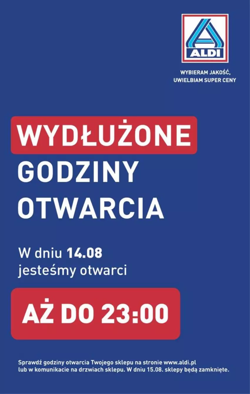 Gazetka promocyjna Aldi - Oferta weekendowa - ważna 12.08 do 14.08.2026 - strona 8 - produkty: Drzwi