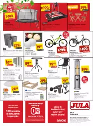 Gazetka promocyjna Jula - Gazetka - Gazetka - ważna od 10.04 do 10.04.2023 - strona 8 - produkty: Plafon, Top, Noż, Rama, Stolik, Stół, Kosz, Parasol, Tera, Siatka, Rower, Stolik kawowy, Plafon LED, Mule, Rurki, Pistolet, Krzesło, Waga, Lampa, Olej, Cement, Lakier, Fa