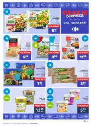 Gazetka promocyjna Carrefour - Gazetka Okazje czerwca - Gazetka - ważna od 30.06 do 30.06.2021 - strona 5 - produkty: Pierogi, Warzywa, Frosta, Top, Pur, Lody, Zapiekanka, Szpinak, Hortex