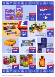 Gazetka promocyjna Carrefour - Gazetka Okazje czerwca - Gazetka - ważna od 30.06 do 30.06.2021 - strona 9 - produkty: Tchibo, Ciastka, Prince Polo, Chipsy, Kawa mielona, Kawa, Kosz, Dżem, Snickers, Miód, Przysnacki, Baton, Basia, Grill, Milka