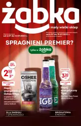 Gazetka promocyjna Żabka - Gazetka - ważna od 12.07 do 12.07.2022 - strona 1 - produkty: Napój energetyczny, Tiger, Oshee, Napój, LG
