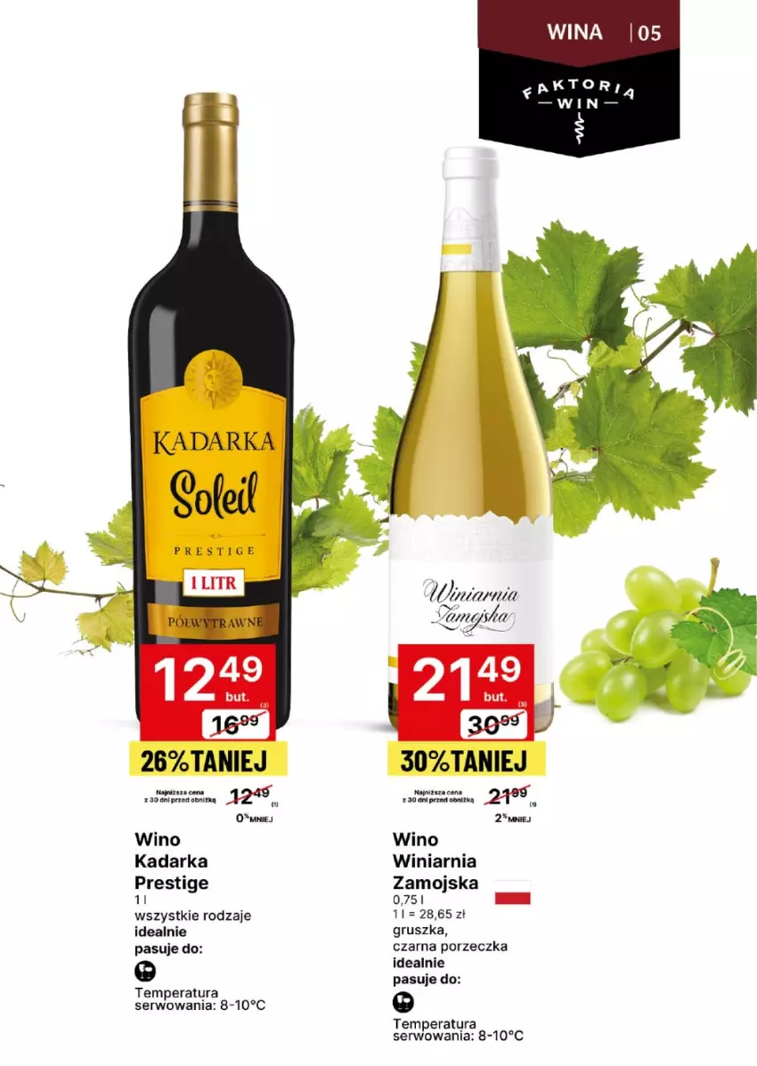 Gazetka promocyjna Delikatesy Centrum - DeliBarek DC17-DC18 - ważna 22.04 do 05.05.2024 - strona 5 - produkty: Por, Ser, Wino