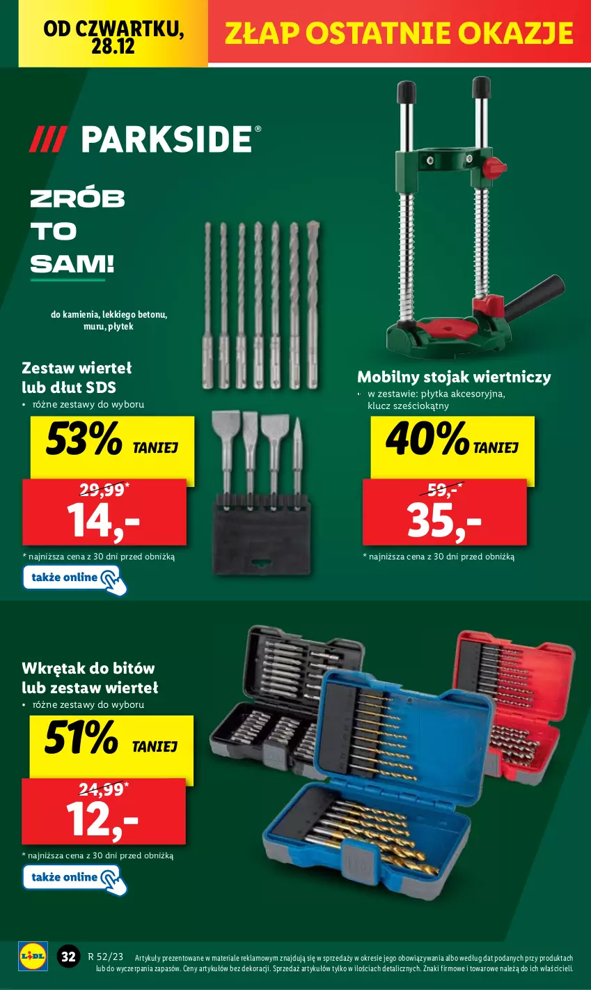 Gazetka promocyjna Lidl - GAZETKA - ważna 27.12 do 30.12.2023 - strona 34 - produkty: Płytka