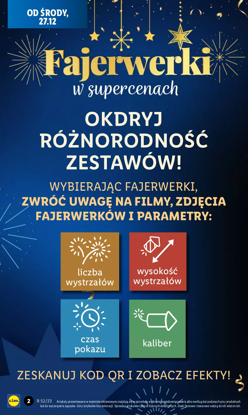Gazetka promocyjna Lidl - GAZETKA - ważna 27.12 do 30.12.2023 - strona 4 - produkty: Fa, Sok, Strzałów