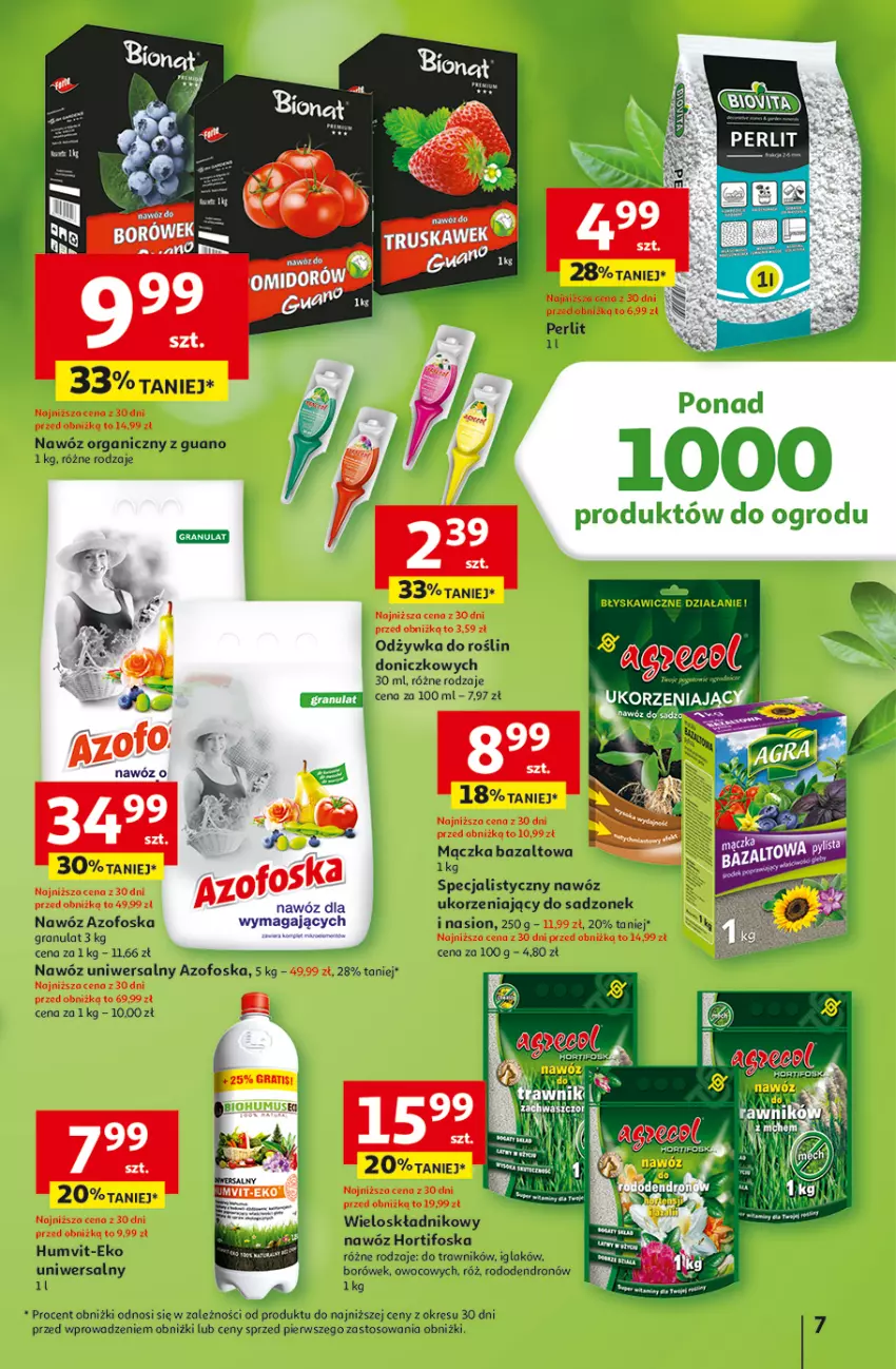 Gazetka promocyjna Auchan - Strefa Ogród Hipermarket - ważna 12.03 do 04.04.2026 - strona 7 - produkty: Nawóz