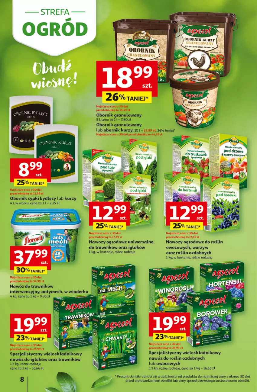 Gazetka promocyjna Auchan - Strefa Ogród Hipermarket - ważna 12.03 do 04.04.2026 - strona 8 - produkty: Fa, Gra, Nawóz