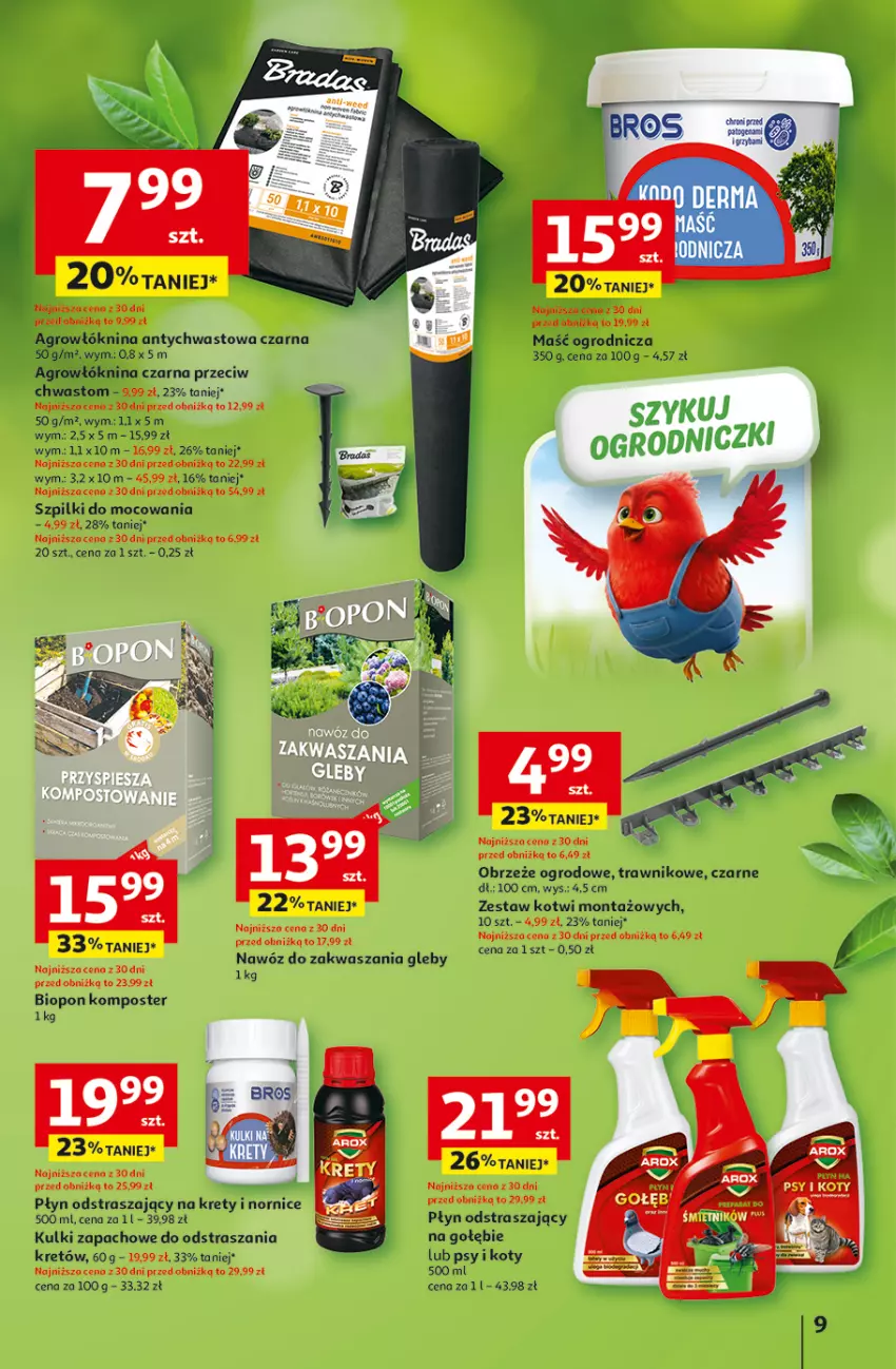 Gazetka promocyjna Auchan - Strefa Ogród Hipermarket - ważna 12.03 do 04.04.2026 - strona 9 - produkty: Kret, Nawóz