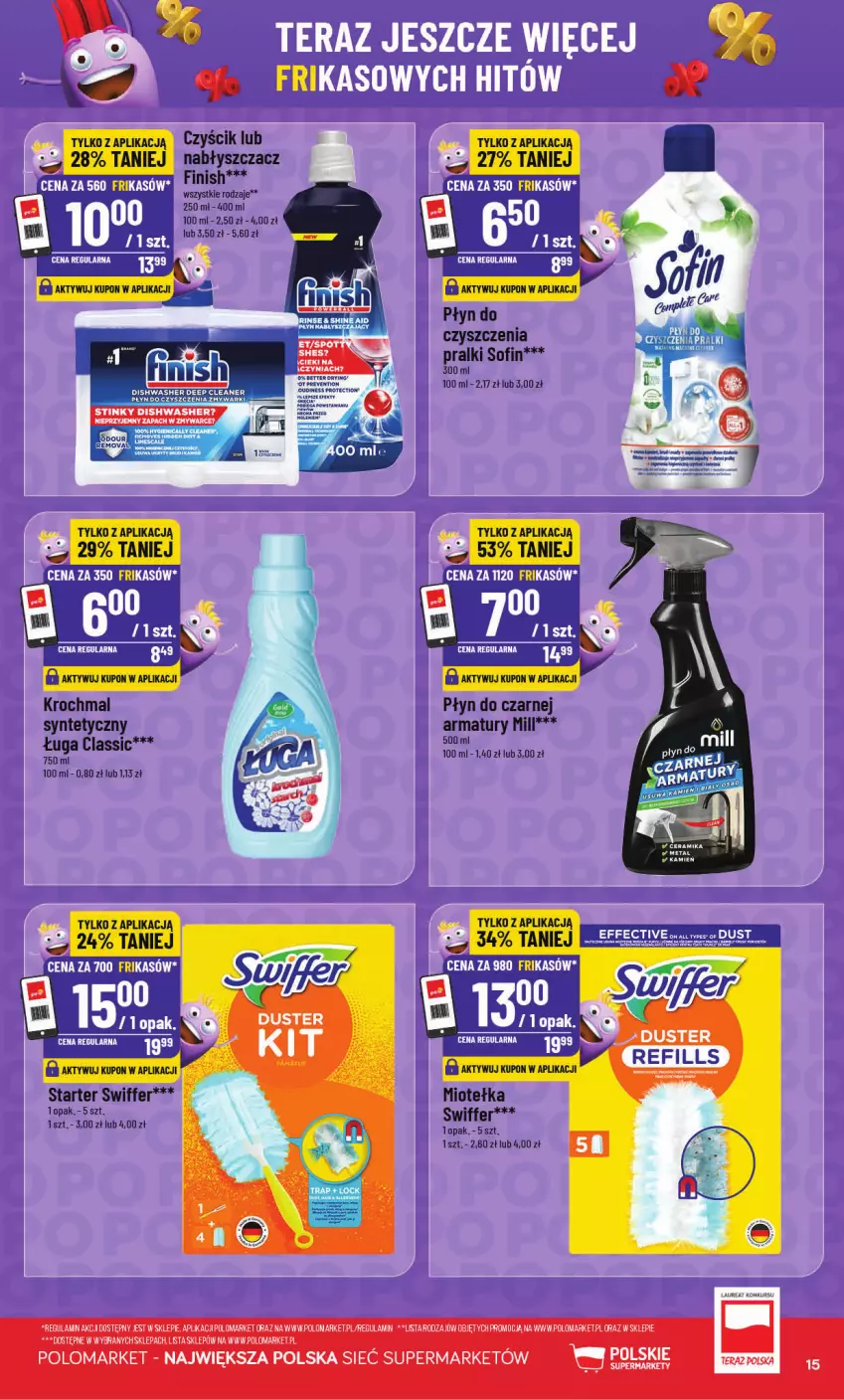 Gazetka promocyjna PoloMarket - Katalog Frikasów - ważna 14.10 do 20.10.2026 - strona 15 - produkty: Finish, Pralki, Tera