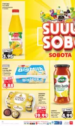 Gazetka promocyjna Kaufland - Gazetka tygodnia - Gazetka - ważna od 06.03 do 06.03.2024 - strona 12 - produkty: Sos, Sok, Praliny, Big Milk, Ferrero Rocher, Lody, Fortuna, Algida, Ferrero, LG