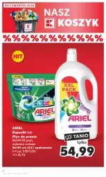Gazetka promocyjna Kaufland - Gazetka tygodnia - Gazetka - ważna od 06.03 do 06.03.2024 - strona 4 - produkty: Płyn do prania, Kosz, Ariel
