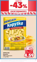 Gazetka promocyjna Kaufland - Gazetka tygodnia - Gazetka - ważna od 06.03 do 06.03.2024 - strona 43 - produkty: Kopytka, Sandacz