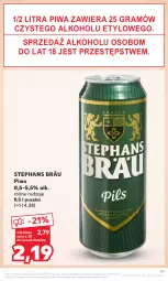 Gazetka promocyjna Kaufland - Gazetka tygodnia - Gazetka - ważna od 06.03 do 06.03.2024 - strona 51 - produkty: Piwa, Piwo, Gra, Woda