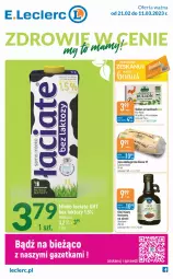 Gazetka promocyjna E Leclerc - Gazetka - ważna od 11.03 do 11.03.2023 - strona 1 - produkty: Olej iniany, Oleofarm, Jaja, Bulion, Lion, Oleo, Olej, K2, Fa