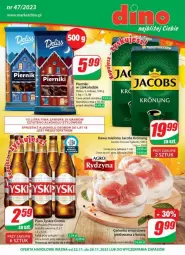Gazetka promocyjna Dino - Gazetka - ważna od 28.11 do 28.11.2023 - strona 1 - produkty: Piwo, Piernik, Por, JBL, Kawa mielona, Kawa, Tyskie, Deliss, Jacobs, Golonka wieprzowa