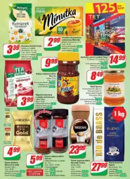 Gazetka promocyjna Dino - Gazetka - ważna od 28.11 do 28.11.2023 - strona 25 - produkty: Kawa rozpuszczalna, Rum, Gry, Kawa mielona, Kawa, Herbata czarna, Miód, Woseba, Herbata, Kakao, Napój, Herbapol