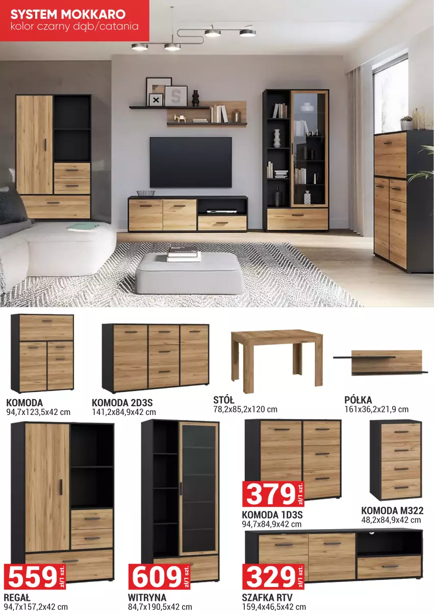 Gazetka promocyjna Merkury Market - ważna 01.06 do 30.06.2025 - strona 14 - produkty: Komoda, Moda, Półka, Szafka, Witryna