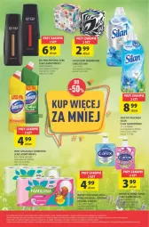 Gazetka promocyjna Arhelan - Gazetka - Gazetka - ważna od 22.08 do 22.08.2021 - strona 24 - produkty: Domestos, Top, Papier, Str8, Sati, Papier toaletowy, Velvet, LANA, Silan, Płyn do płukania, Mola, Chusteczki, Fa