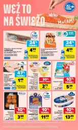 Gazetka promocyjna Carrefour - Gazetka Weź to na świeżo - Gazetka - ważna od 11.04 do 11.04.2026 - strona 3 - produkty: Piec, Polędwica, Sos, Pastella, Pieczarka, Krewetki, Dorsz, Surimi, Lisner, Fa