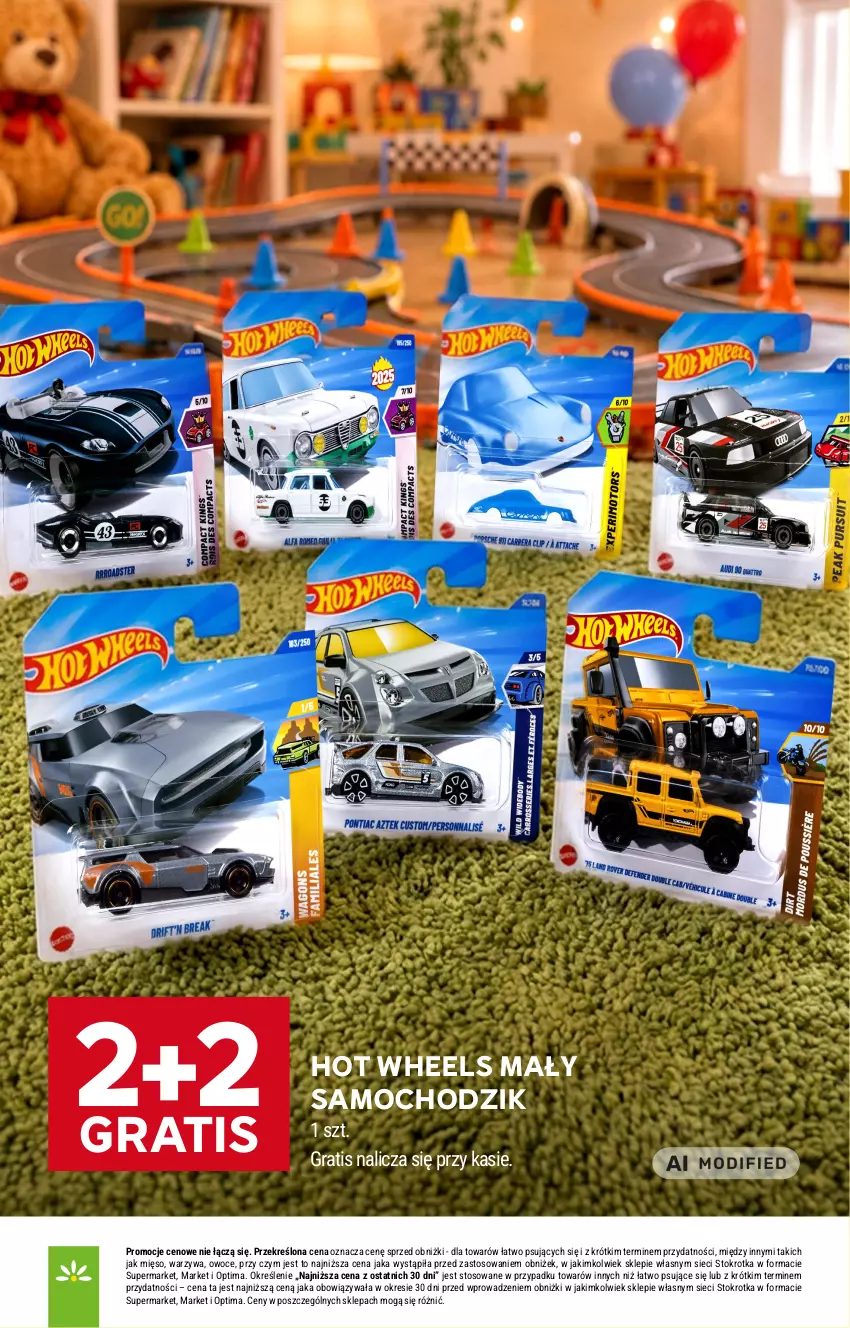 Gazetka promocyjna Stokrotka - Supermarket - ważna 13.08 do 19.08.2026 - strona 48 - produkty: Chodzik, Gra, Hot Wheels, Mięso, Optima, Owoce, Warzywa