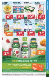 Gazetka promocyjna Stokrotka - Supermarket - Gazetka - ważna od 19.08 do 19.08.2026 - strona 21 - produkty: Deser mleczny, Warzywa, Ser, Maślanka, Danone, Twaróg, Jogurt, Mlekovita, Actimel, Activia, Optima, Farm Milk, Edam, Owoce, Deser, POLMLEK, Słynne, Flora, Słynne MR Roślinne, Napój, Kefir, Mięso, Mleko, Fa