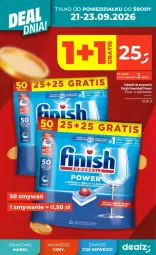 Gazetka promocyjna Dealz - DEAL DNIA - Gazetka - ważna od 23.09 do 23.09.2026 - strona 9 - produkty: Finish, Tablet, Zmywarki, Tabletki do zmywarki