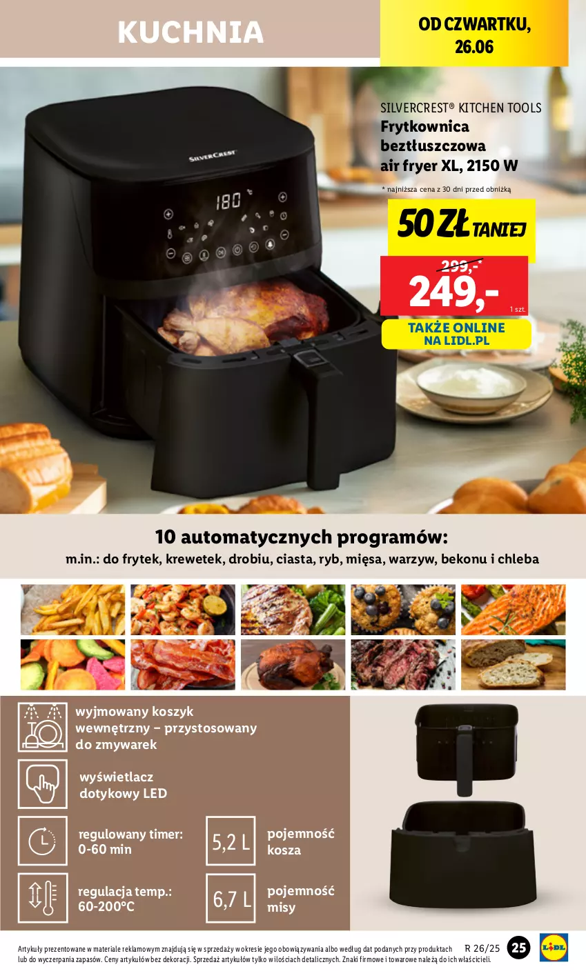 Gazetka promocyjna Lidl - GAZETKA - ważna 23.06 do 29.06.2025 - strona 27 - produkty: Beko, Chleb, Gra, Kosz, Kuchnia, Silvercrest