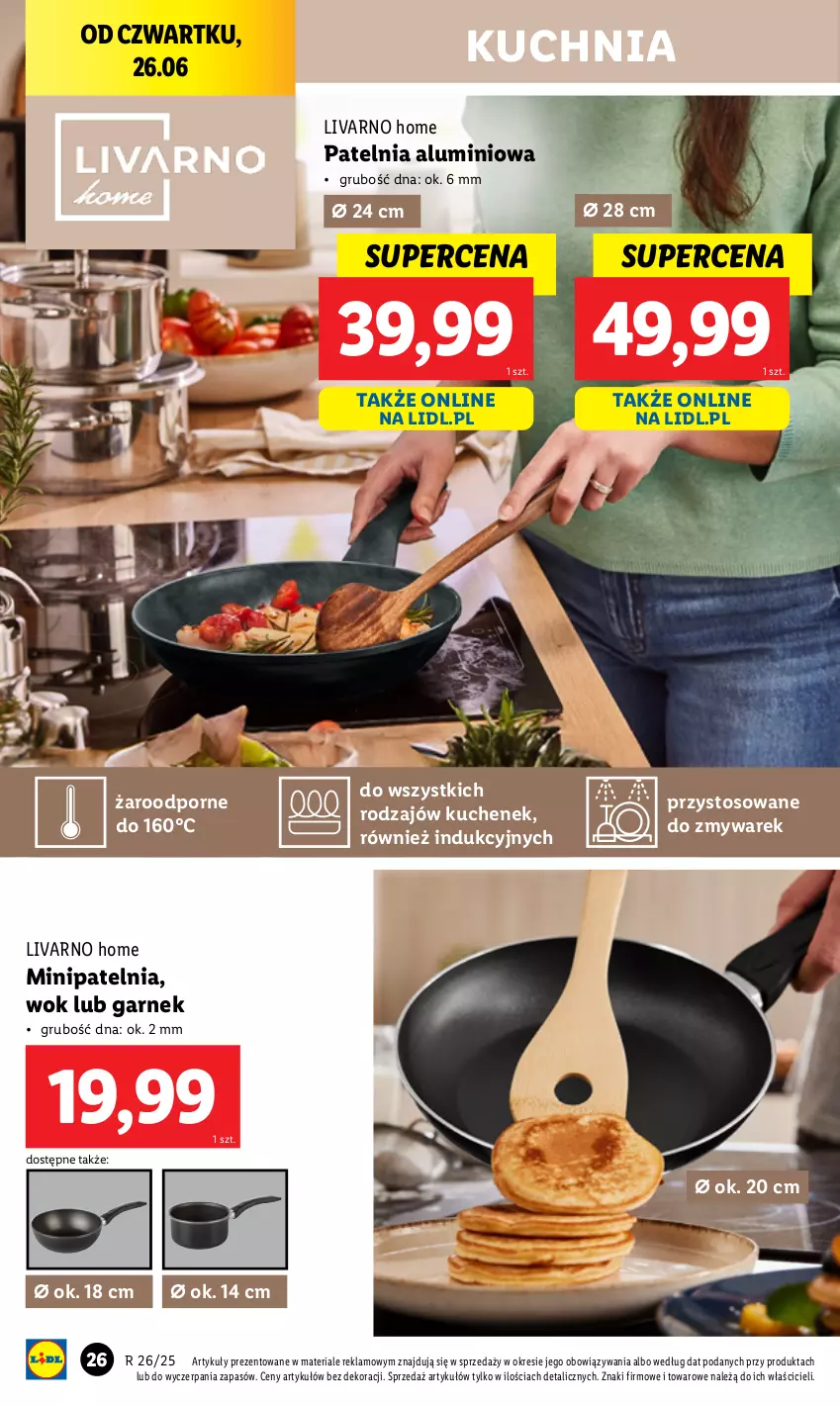 Gazetka promocyjna Lidl - GAZETKA - ważna 23.06 do 29.06.2025 - strona 28 - produkty: Garnek, Ivar, Kuchnia, Patelnia, Por