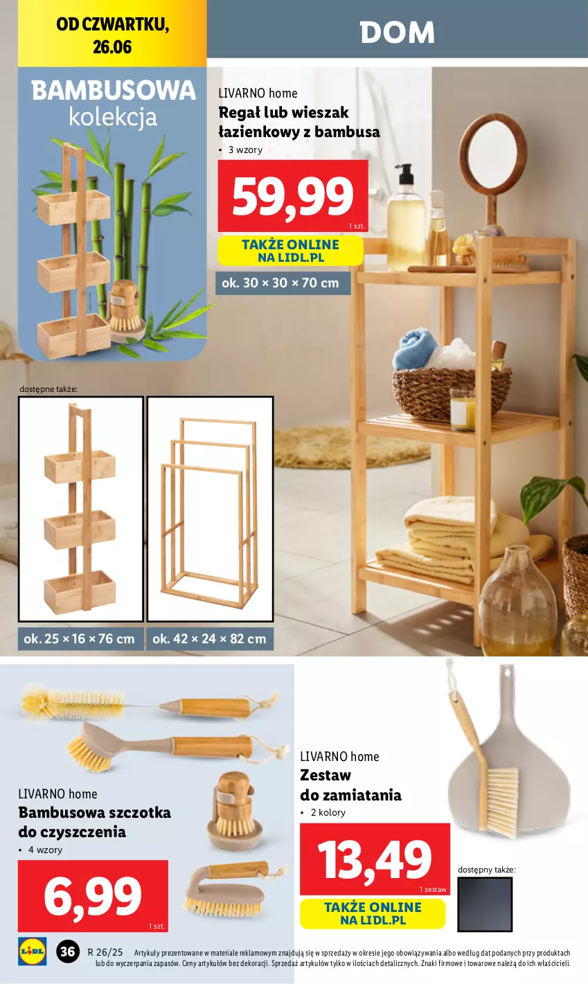 Gazetka promocyjna Lidl - GAZETKA - ważna 23.06 do 29.06.2025 - strona 38 - produkty: Ivar, Regał, Szczotka, Wieszak