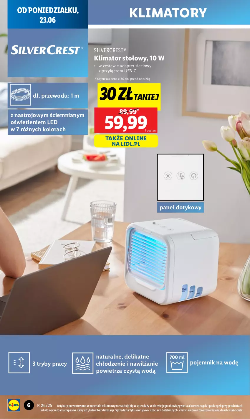 Gazetka promocyjna Lidl - GAZETKA - ważna 23.06 do 29.06.2025 - strona 6 - produkty: Pojemnik, Silvercrest