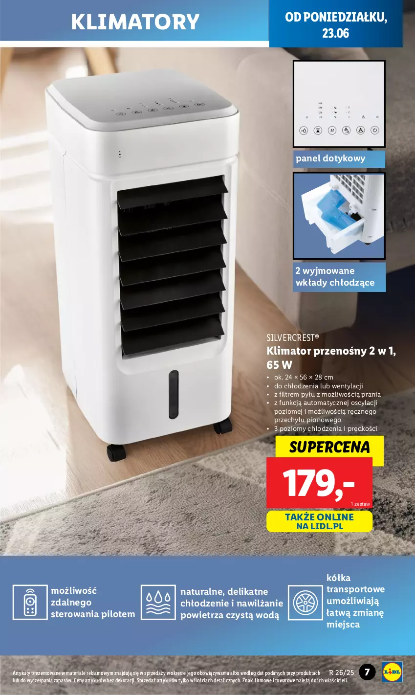 Gazetka promocyjna Lidl - GAZETKA - ważna 23.06 do 29.06.2025 - strona 7 - produkty: Por, Silvercrest, Sport, Tran
