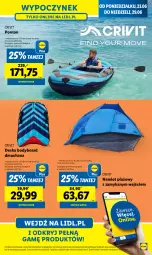 Gazetka promocyjna Lidl - GAZETKA - Gazetka - ważna od 29.06 do 29.06.2025 - strona 23 - produkty: Namiot, Body