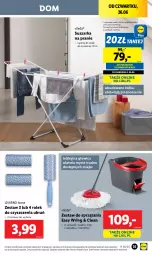 Gazetka promocyjna Lidl - GAZETKA - Gazetka - ważna od 29.06 do 29.06.2025 - strona 37 - produkty: Mop, Ivar, Vileda, Wiadro, Suszarka, Suszarka na pranie