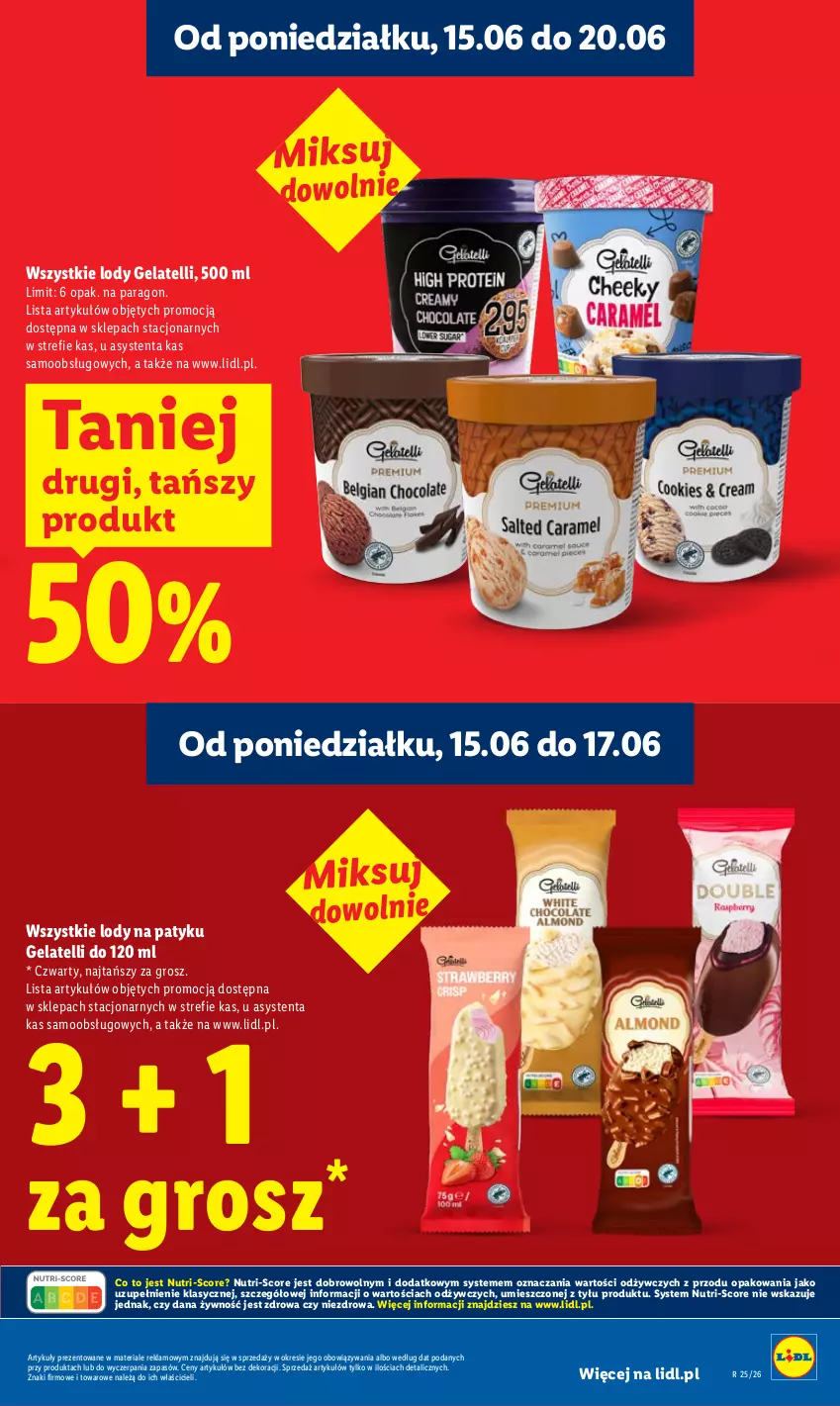 Gazetka promocyjna Lidl - Gazetka ważna od 15.06 do 17.06 - ważna 15.06 do 17.06.2026 - strona 17 - produkty: Lody