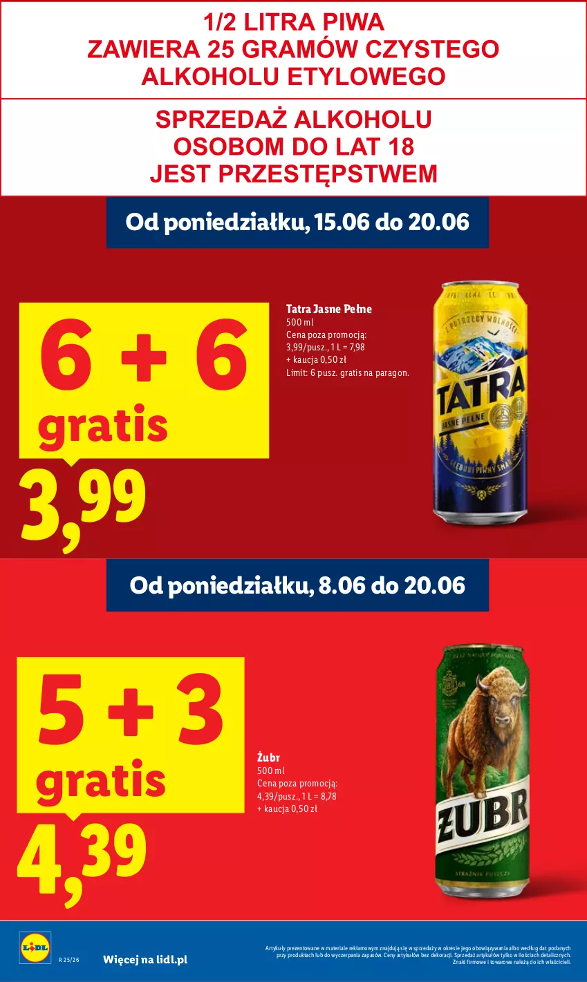 Gazetka promocyjna Lidl - Gazetka ważna od 15.06 do 17.06 - ważna 15.06 do 17.06.2026 - strona 20 - produkty: Gra, Tatra