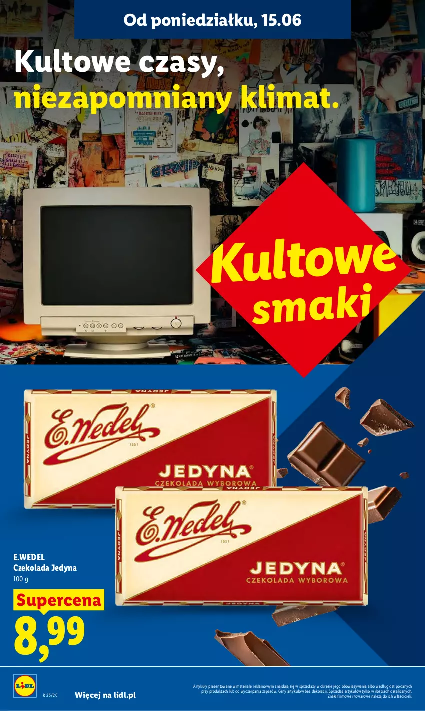 Gazetka promocyjna Lidl - Gazetka ważna od 15.06 do 17.06 - ważna 15.06 do 17.06.2026 - strona 48 - produkty: Czekolada