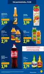 Gazetka promocyjna Lidl - Gazetka ważna od 15.06 do 17.06 - Gazetka - ważna od 17.06 do 17.06.2026 - strona 45 - produkty: Piwa, Sok, Gra, Fortuna, Napój gazowany, Napój, Nektar, Grejpfrut