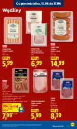 Gazetka promocyjna Lidl - Gazetka ważna od 15.06 do 17.06 - Gazetka - ważna od 17.06 do 17.06.2026 - strona 61 - produkty: Piec, Pur, Salami, Parówki, Parówki z szynki, Szynka, PIKOK, Schab wieprzowy, Pieprz, Kiełbasa, Kiełbasa śląska