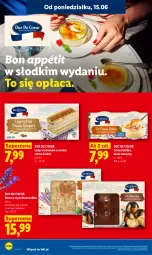 Gazetka promocyjna Lidl - Gazetka ważna od 15.06 do 17.06 - Gazetka - ważna od 17.06 do 17.06.2026 - strona 70 - produkty: Deser mleczny, Sos, Ser, Lody, Deser, Crème brûlée