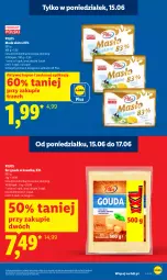 Gazetka promocyjna Lidl - Gazetka ważna od 15.06 do 17.06 - Gazetka - ważna od 17.06 do 17.06.2026 - strona 9 - produkty: Ser, Kawa, Pilos, Gouda, Masło
