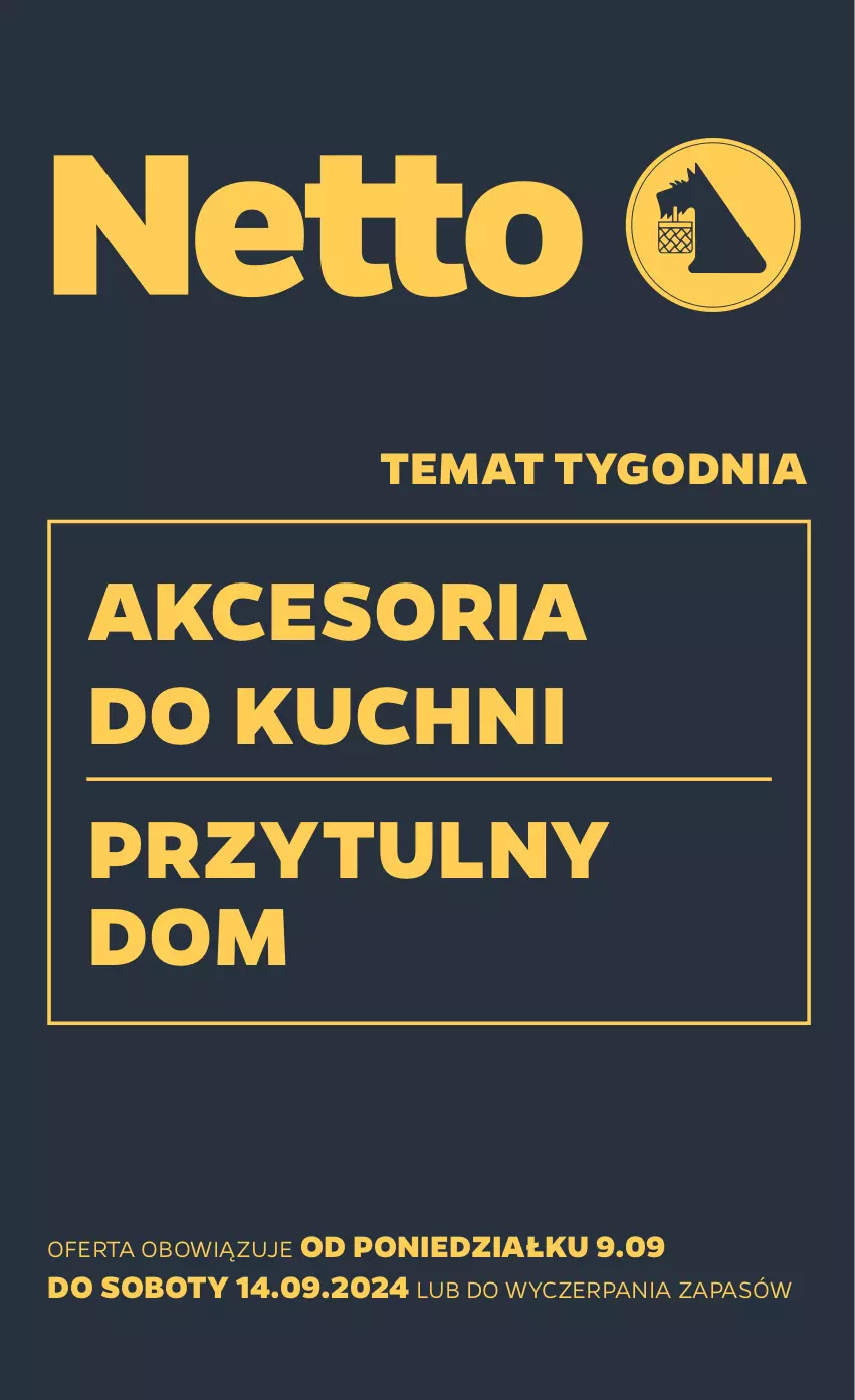 Gazetka promocyjna Netto - Od Poniedziałku Przemysłowa - ważna 09.09 do 14.09.2024 - strona 1