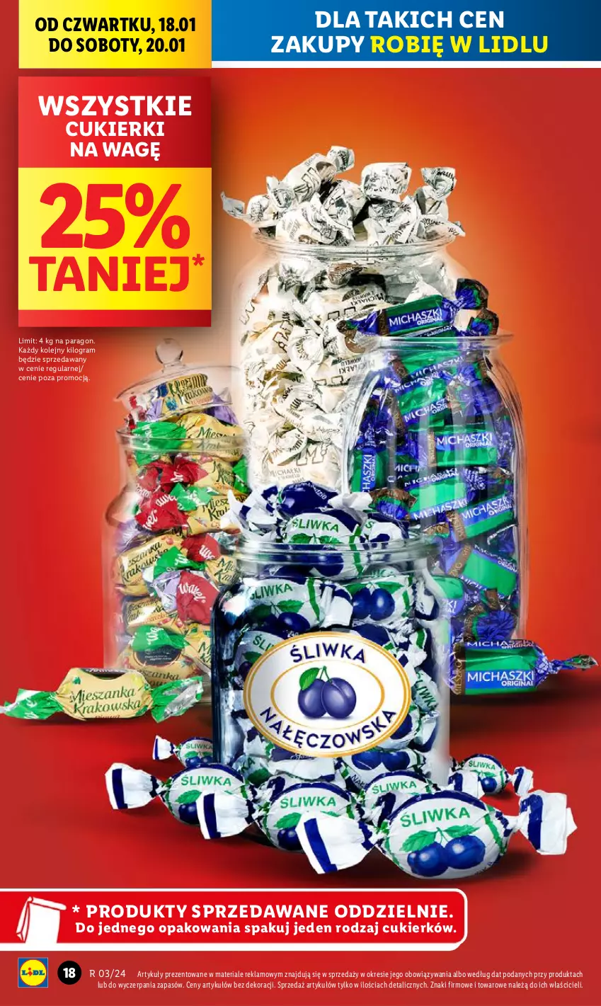 Gazetka promocyjna Lidl - GAZETKA - ważna 18.01 do 20.01.2024 - strona 20 - produkty: Cukier, Cukierki, Gra, Olej