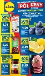 Gazetka promocyjna Lidl - GAZETKA - Gazetka - ważna od 20.01 do 20.01.2024 - strona 1 - produkty: Cytryny, Dżem, Pilos, Czekolada, Mleko