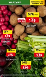 Gazetka promocyjna Lidl - GAZETKA - Gazetka - ważna od 20.01 do 20.01.2024 - strona 17 - produkty: Warzywa, Ziemniaki, Buraki, Seler naciowy