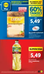 Gazetka promocyjna Lidl - GAZETKA - Gazetka - ważna od 20.01 do 20.01.2024 - strona 9 - produkty: Ser, Cars, Olej rzepakowy, Olej