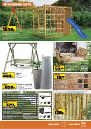 Gazetka promocyjna Obi - Relaks w ogrodzie - Gazetka - ważna od 22.06 do 22.06.2021 - strona 6 - produkty: Cif, Inka, Huśtawka, Cynk, Siatka, Siedzisko, Ogród
