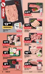 Gazetka promocyjna Netto - Od Poniedziałku - Gazetka - ważna od 02.08 do 02.08.2025 - strona 8 - produkty: Kurczak, Mięso mielone, Por, Polędwiczka wieprzowa, Tatar wołowy, Filet z piersi indyka, Tusz, Skrzydełka z kurczaka, Mięso na gulasz, Mięso