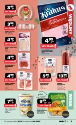Gazetka promocyjna Netto - Od Poniedziałku - Gazetka - ważna od 02.08 do 02.08.2025 - strona 9 - produkty: Piec, Krakus, Por, Salami, Szynka wieprzowa, Pasztet, Stół, Duda, Szynka, Sport, Boczek, Alpro, Schab pieczony, Kiełbasa