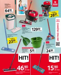Gazetka promocyjna Selgros - Oferta przemysłowa - Gazetka - ważna od 01.02 do 01.02.2023 - strona 17 - produkty: Mop, Rama, Szczotka, Salsa, Wiadro