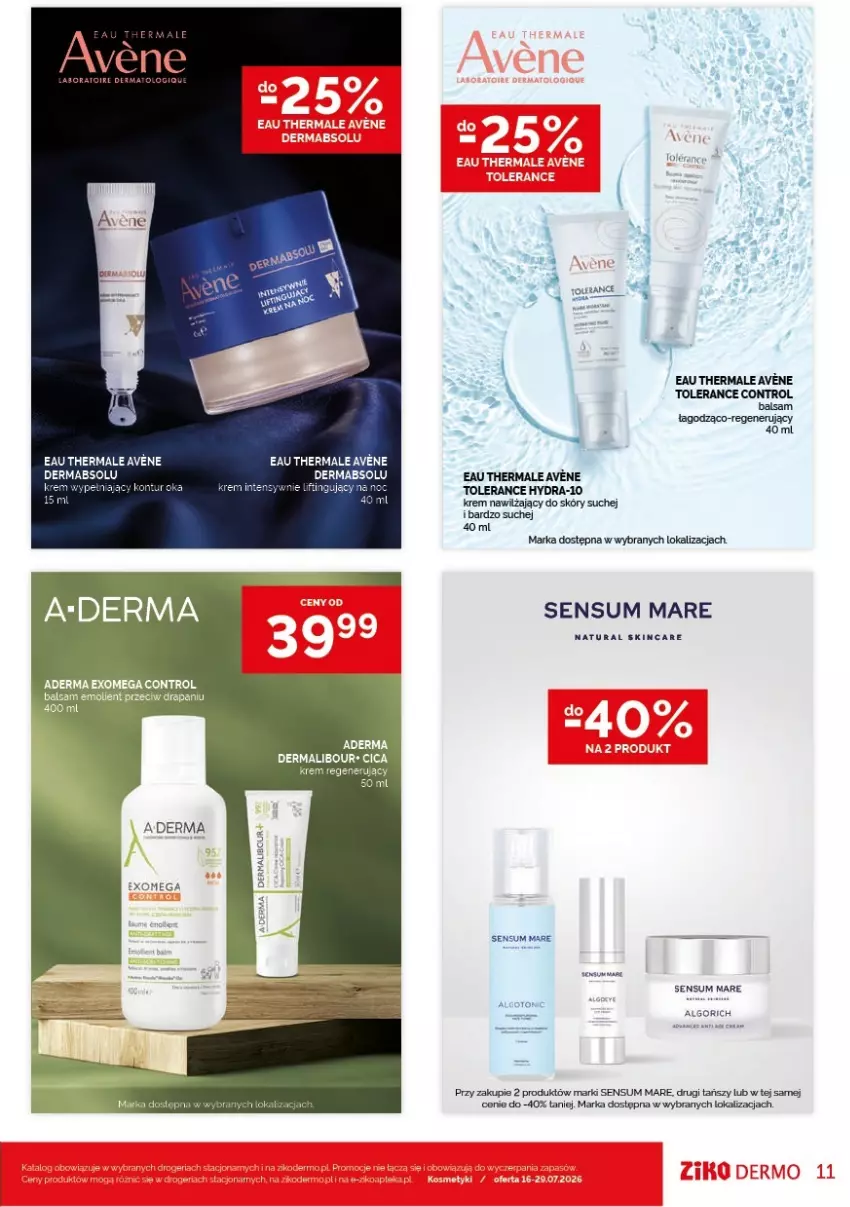 Gazetka promocyjna Ziko - Gazetka Ziko Dermo - ważna 16.07 do 29.07.2026 - strona 11 - produkty: Control, Kiwi, Krem nawilżający, LG, Moda