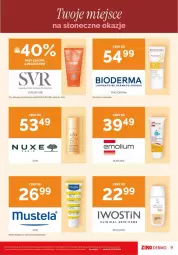 Gazetka promocyjna Ziko - Gazetka Ziko Dermo - Gazetka - ważna od 29.07 do 29.07.2026 - strona 9 - produkty: SVR, Ser, Bioderma, Iwostin, Clin, Emolium, Nuxe